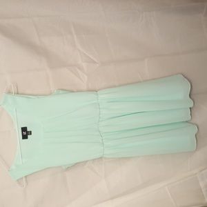 Iz Byer Mint Green Dress
